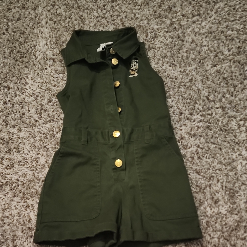 Disney x Janie And Jack Safari Themed Romper, Size 3T, Preowned But VGUC